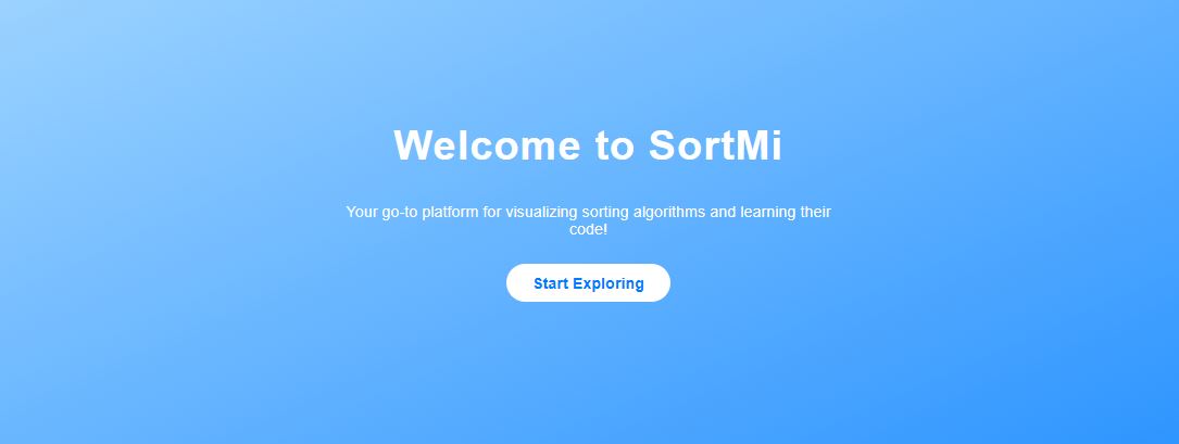 Sorting Algorithm Visualizer